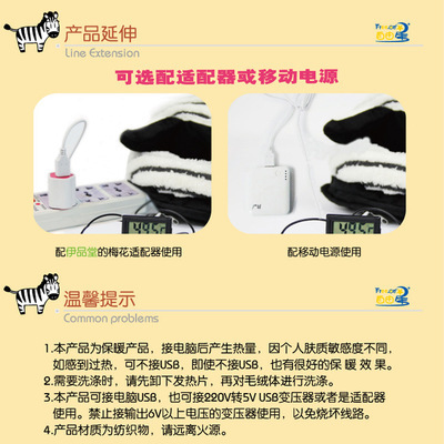 【新款伊品堂USB暖脚宝 龙猫暖脚鞋】价格,厂家,图片,USB拖鞋、暖脚宝,广州亮节电子科技-