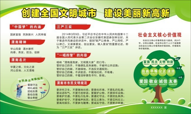 共建文明城市，共享美好生活